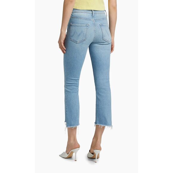 Mother Jeans The Insider Crop Step Fray Size 29 - Picture 2 of 7